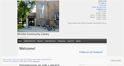 Desktop Screenshot of mcvillendlibrary.com